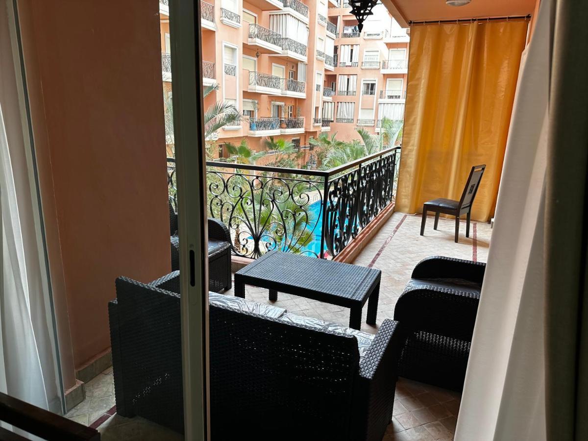 Beautiful, Great Equipped 122 M Holiday Apartment Near Majorelle Garden And Gueliz With Pool Views And A Large Balcony And Terrace 마라케시 외부 사진